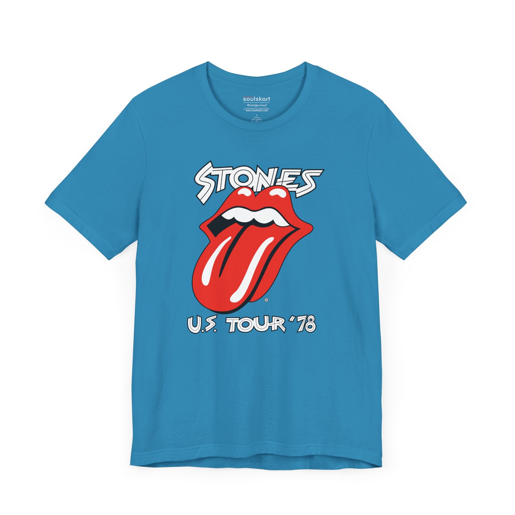 The Rolling Stones US Tour 1978 Tee — side view