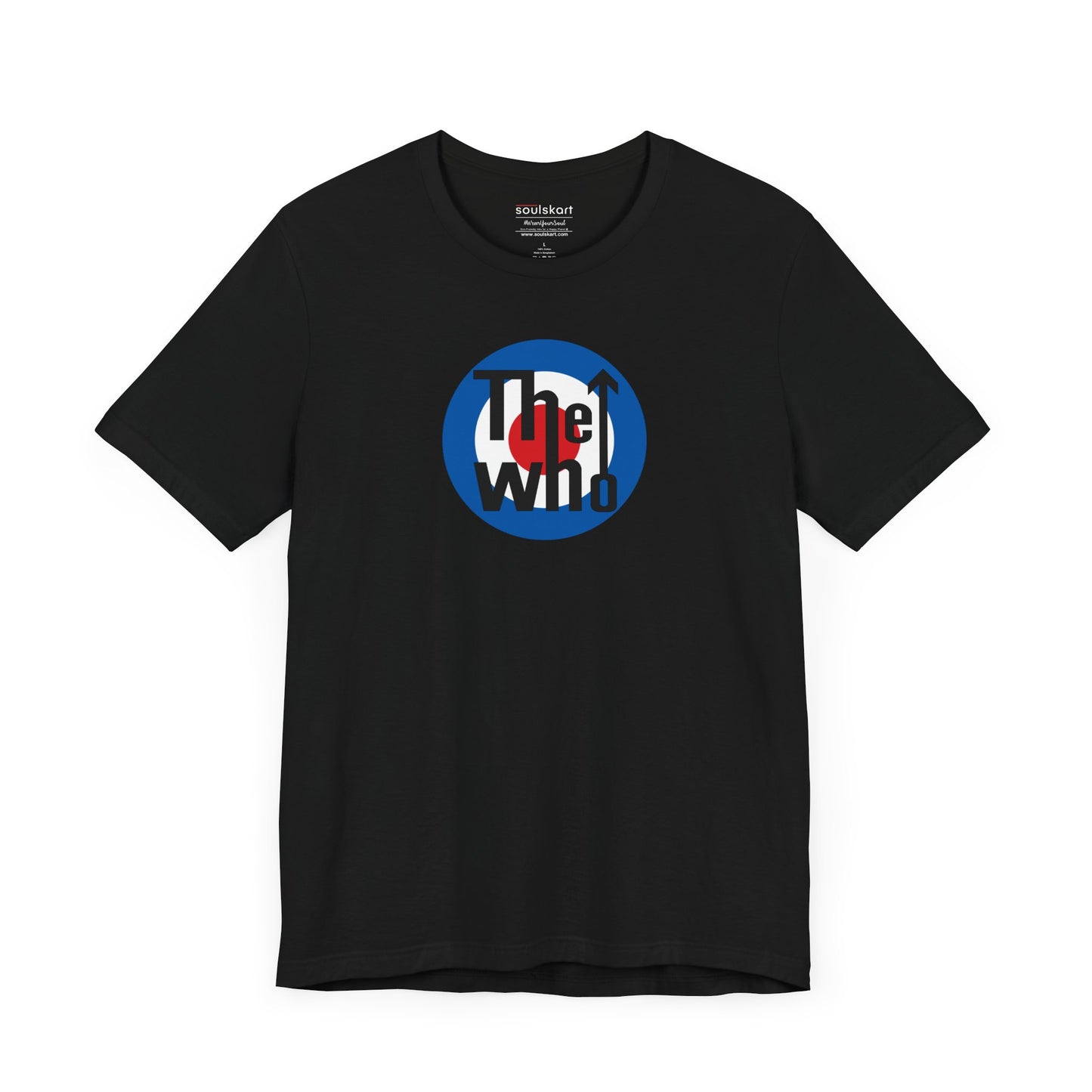 The Who Inspired Unisex Tee — side view