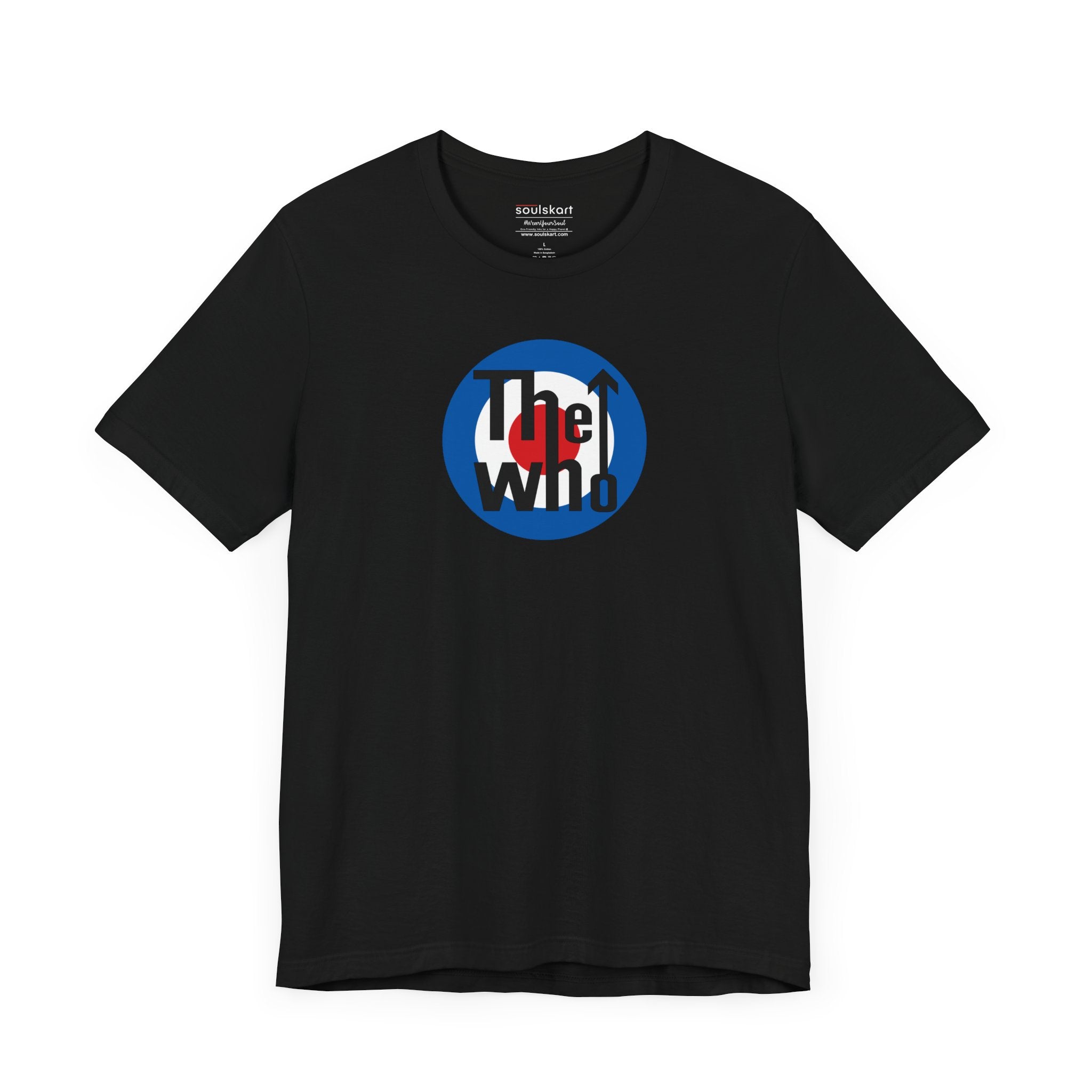 The Who Inspired Unisex Tee — side view