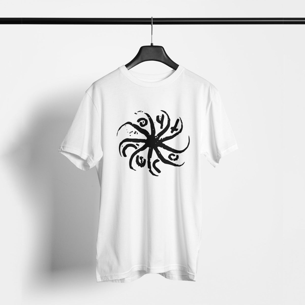 The Cure Spiral Emblem Tee — main product image