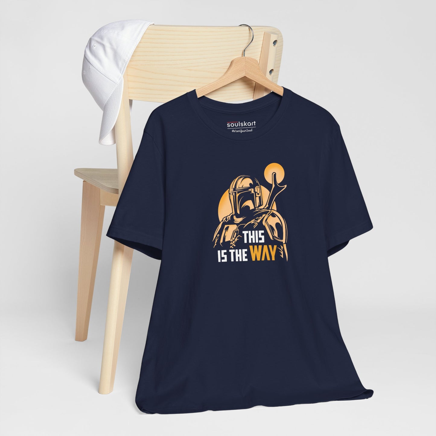 This Is The Way Mandalorian Graphic Tee — side view