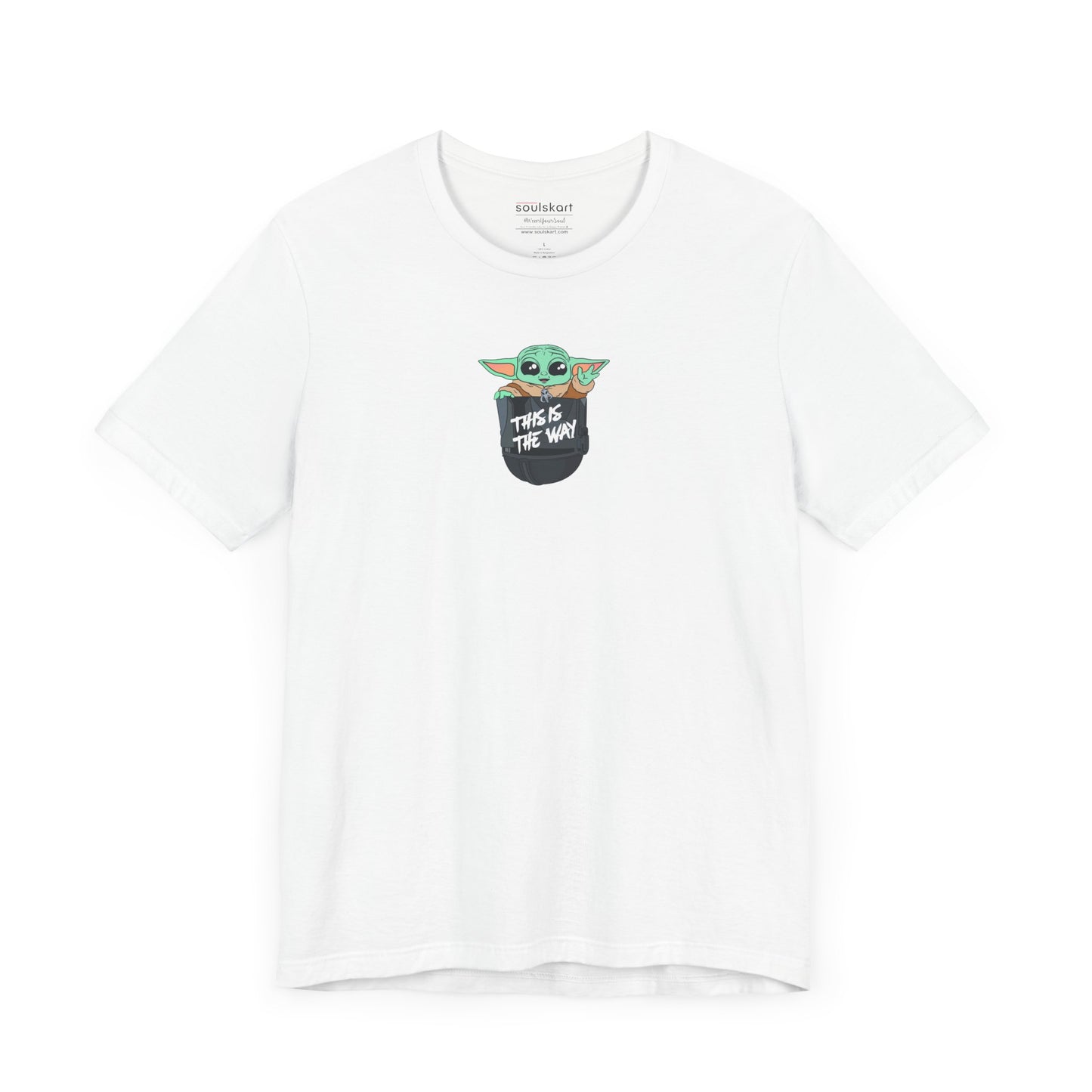 This Is The Way Mandalorian Grogu Unisex Tee — front view