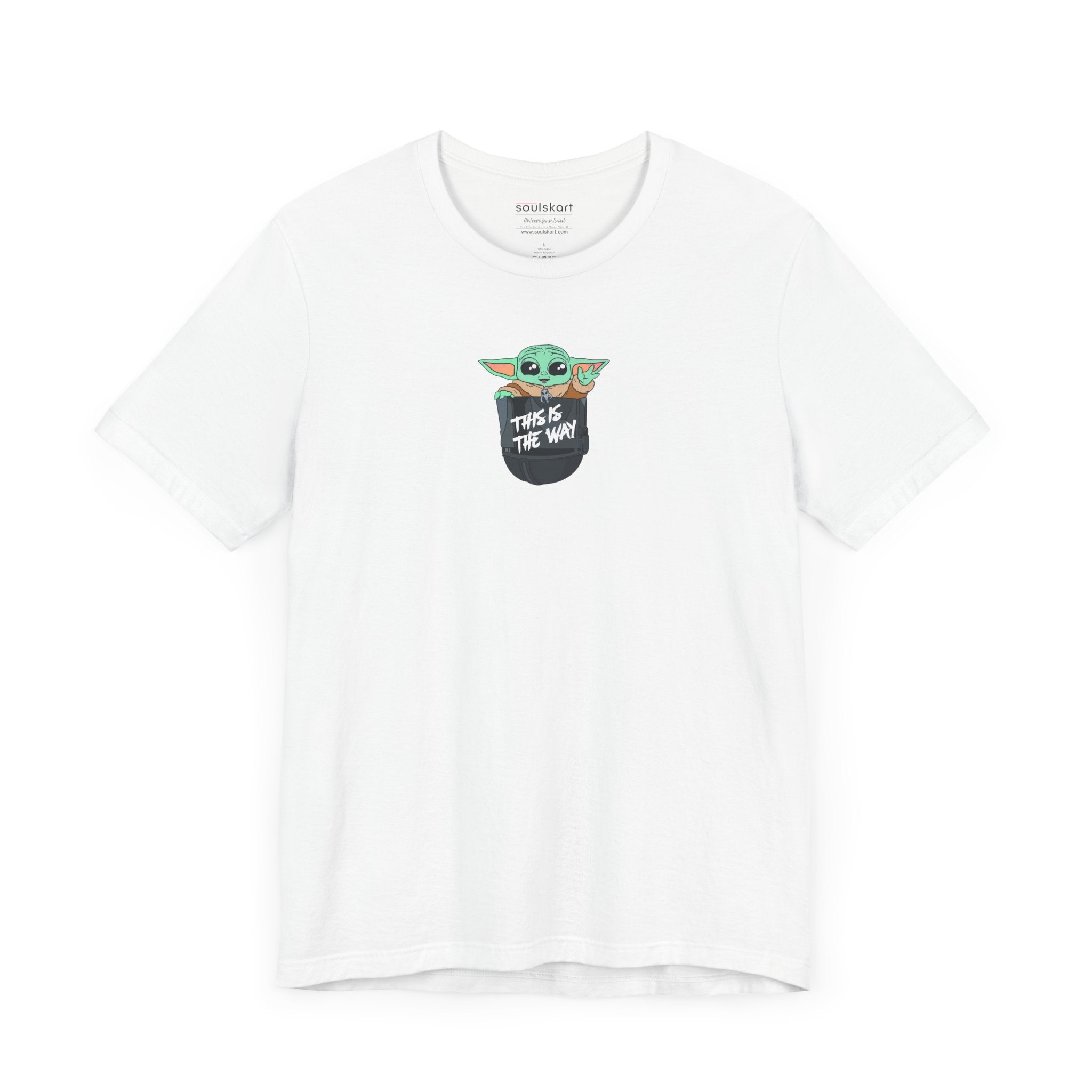 This Is The Way Mandalorian Grogu Unisex Tee — front view