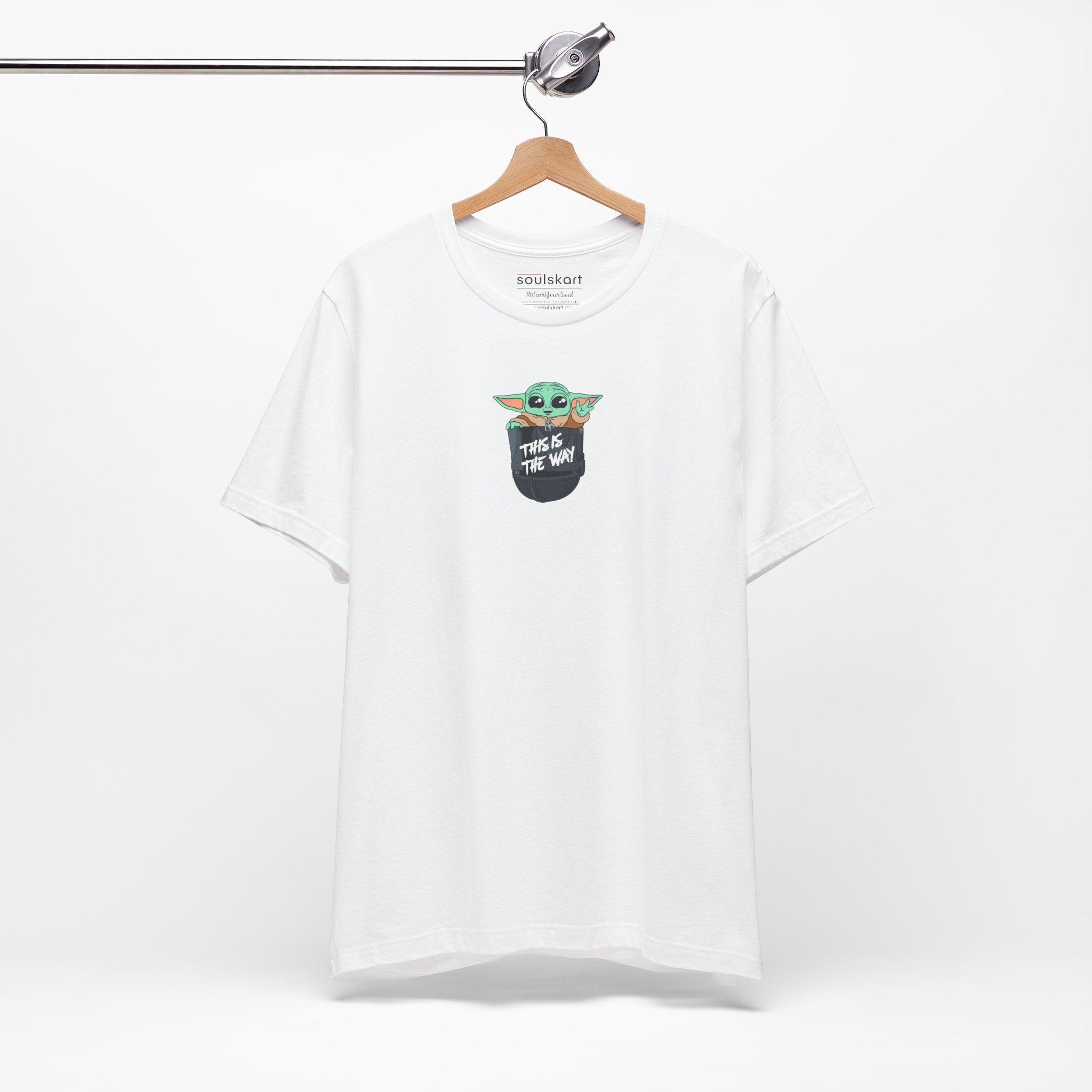 This Is The Way Mandalorian Grogu Unisex Tee — back view