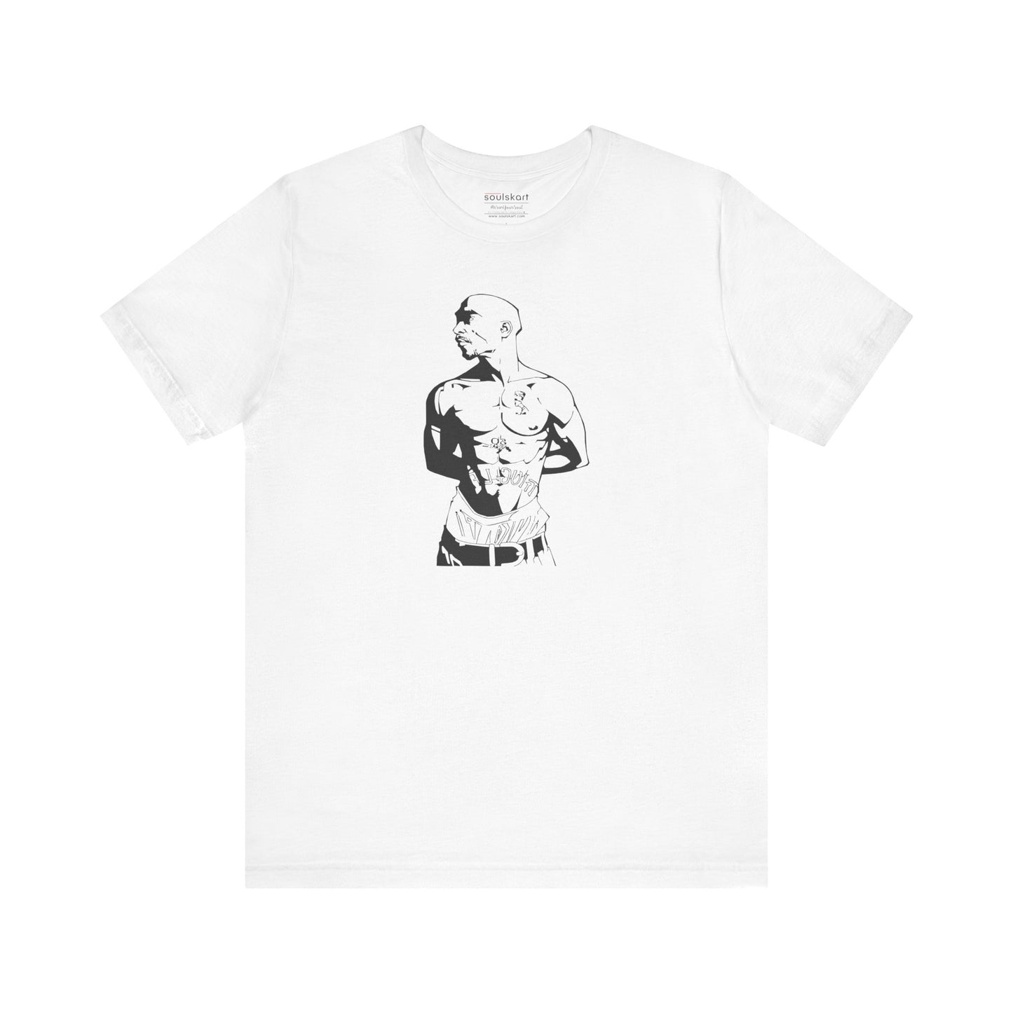 Tupac Shakur Tribute Tee — front view