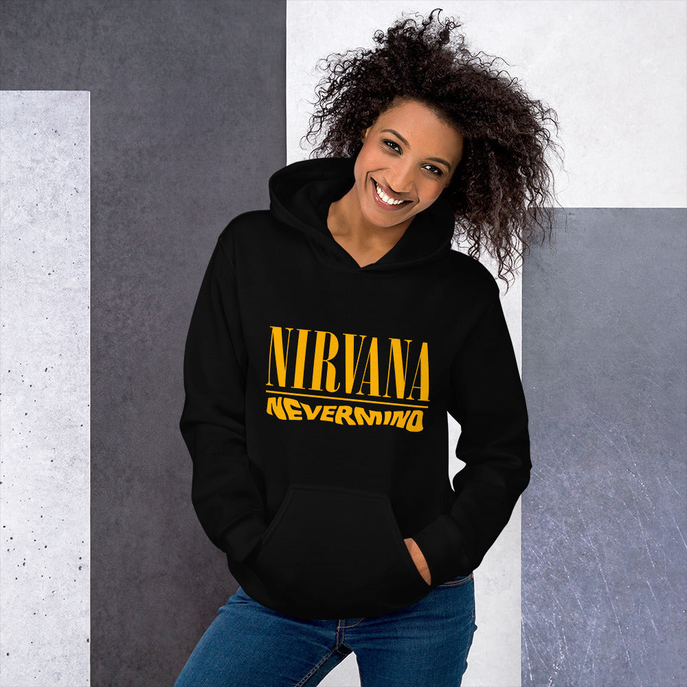 Nirvana Nevermind Unisex Hoodie - Front View