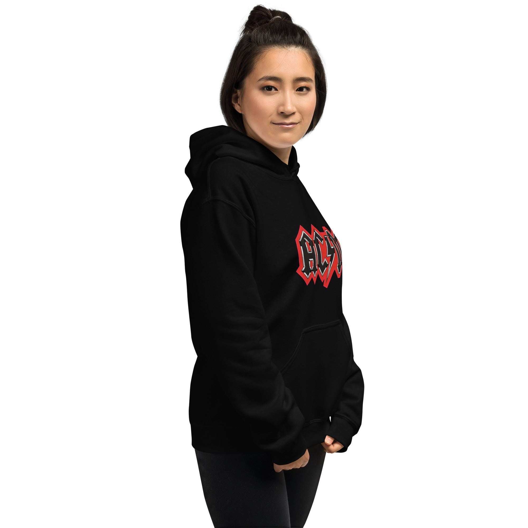 AC/DC Unisex Hoodie - Back View