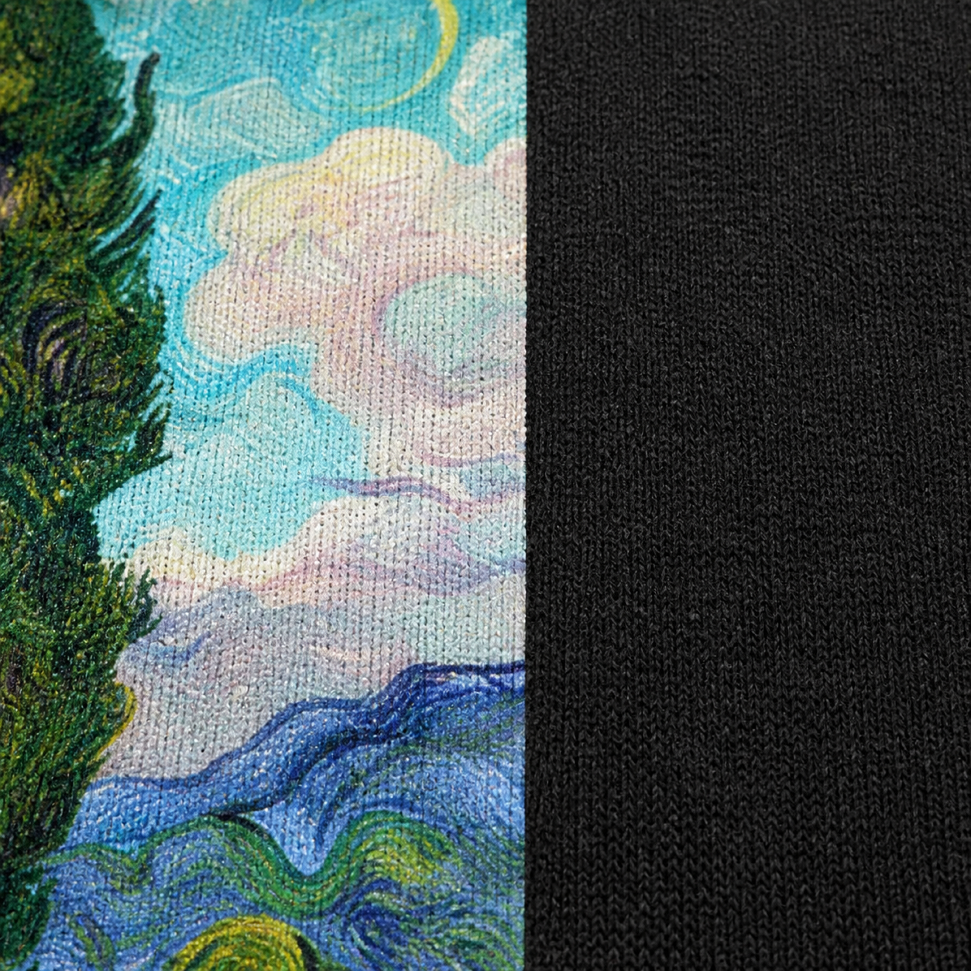 Vincent van Gogh Cypresses Hoodie