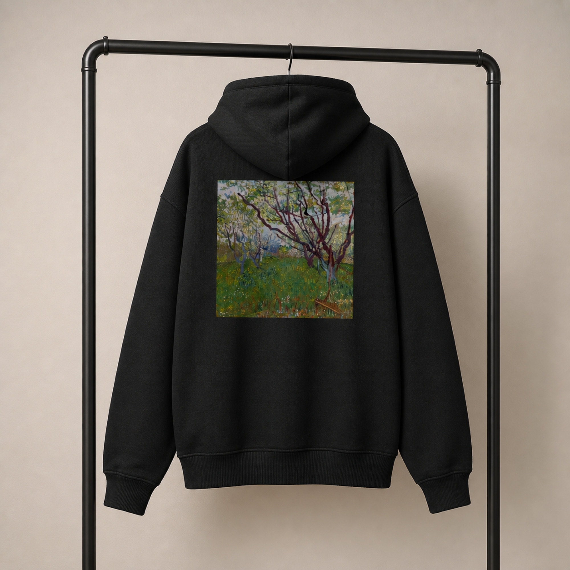 Vincent van Gogh The Flowering Orchard Hoodie
