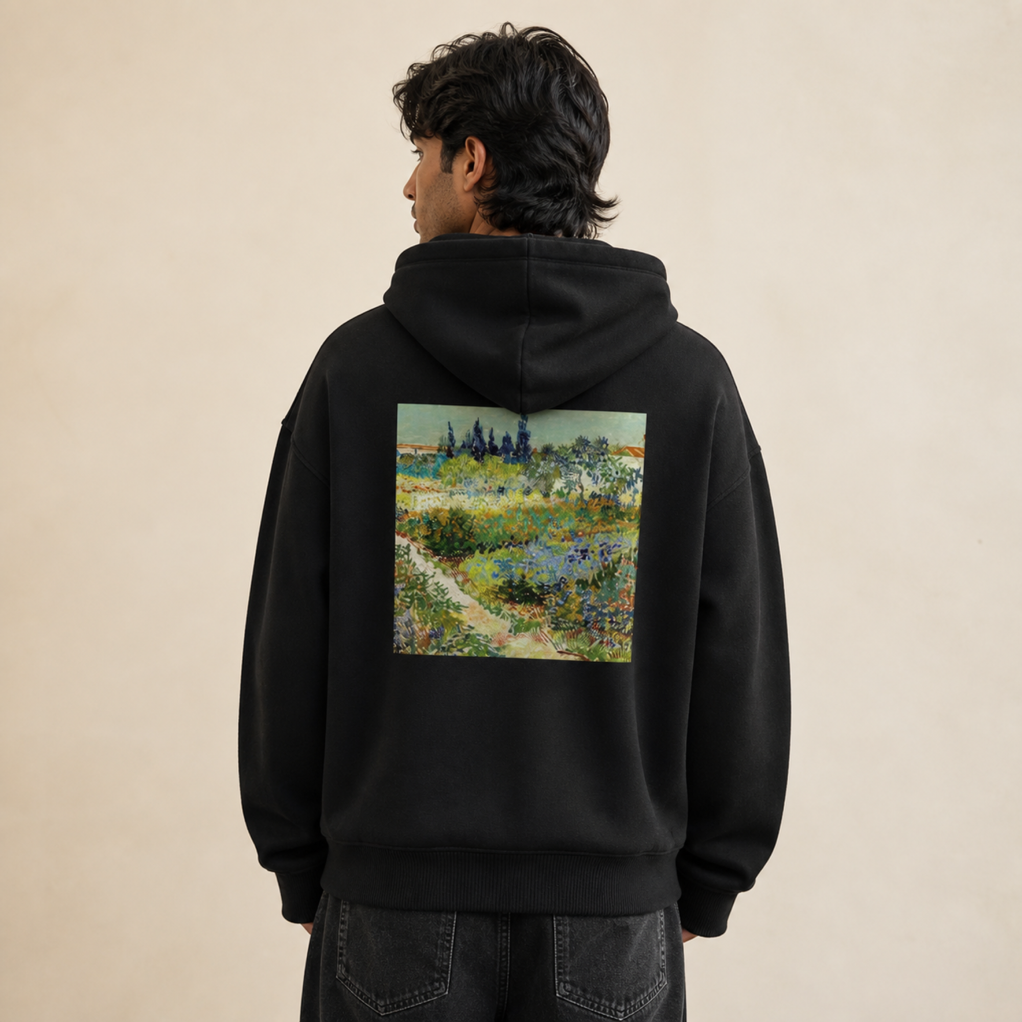 Vincent van Gogh Garden at Arles Hoodie
