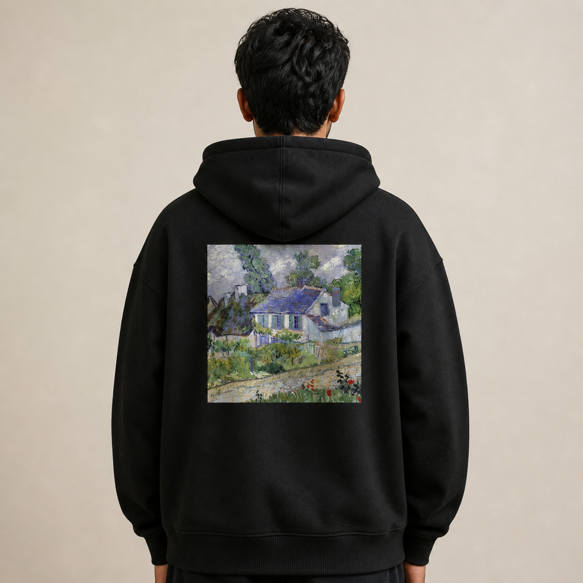 Vincent van Gogh House at Auvers Hoodie