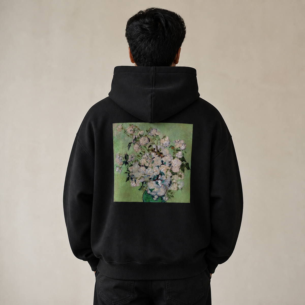 Vincent van Gogh Roses Hoodie