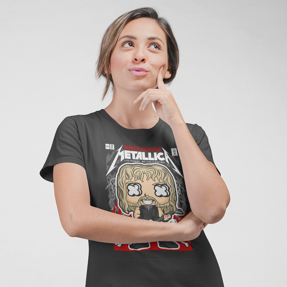 Metallica Pop Art Unisex T-Shirt - Soulskart