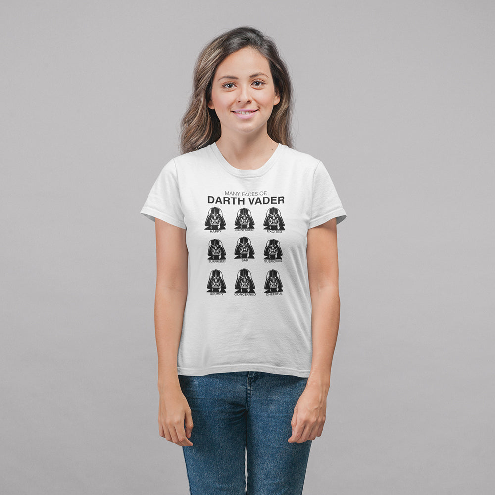 Many Faces Of Darth Vader Unisex T-Shirt — product photo 5
