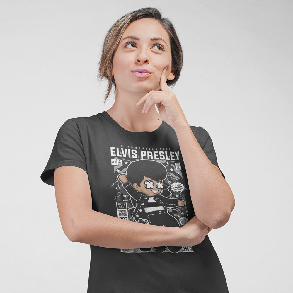 Elvis Presley Pop Art Unisex T-Shirt - Soulskart