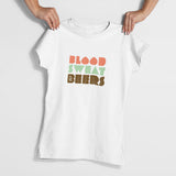 Blood Sweat Beers Unisex T-Shirt - Close Up Detail