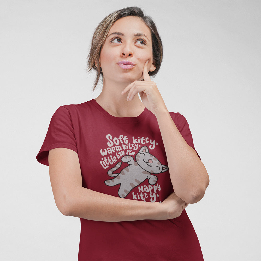 Big Bang Theory Soft Kitty Unisex T-Shirt — back view