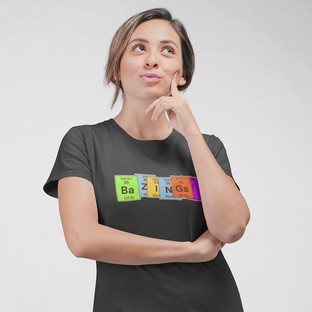 Big Bang Theory Bazinga! Unisex T-Shirt — back view
