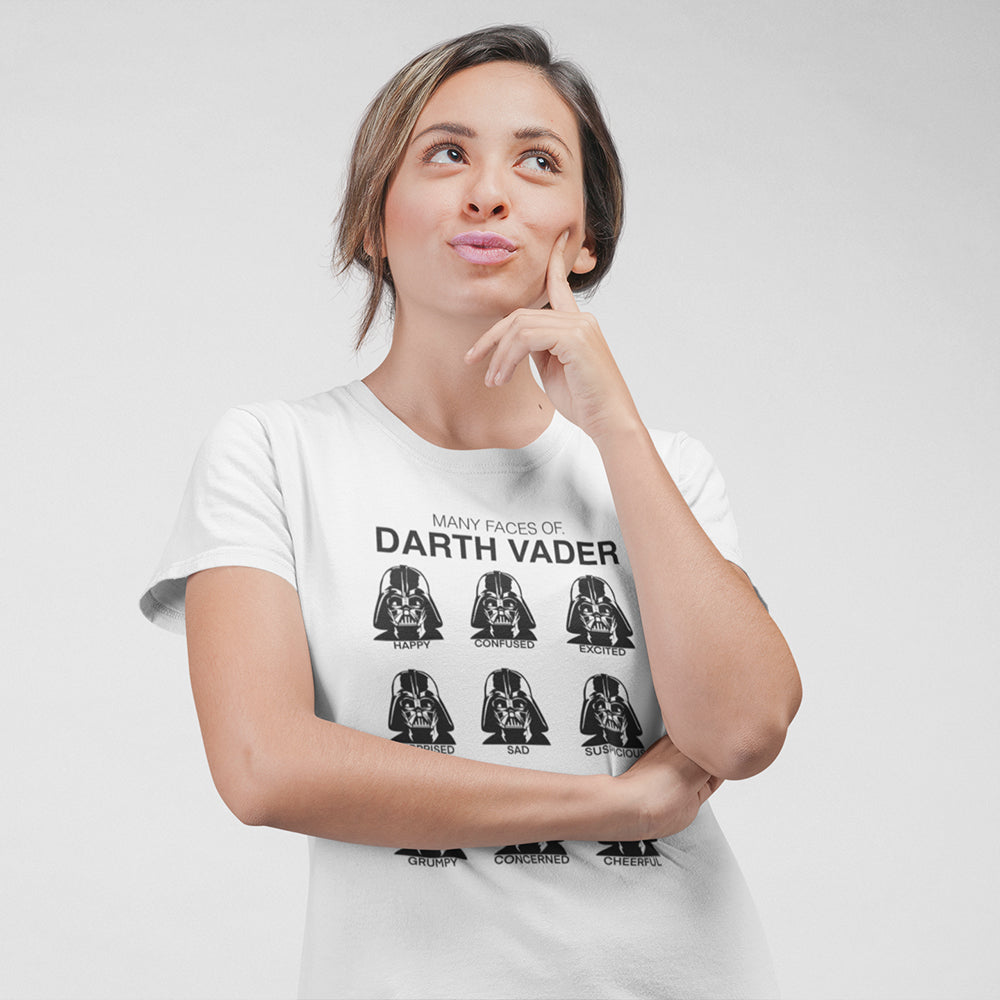 Many Faces Of Darth Vader Unisex T-Shirt — product photo 3