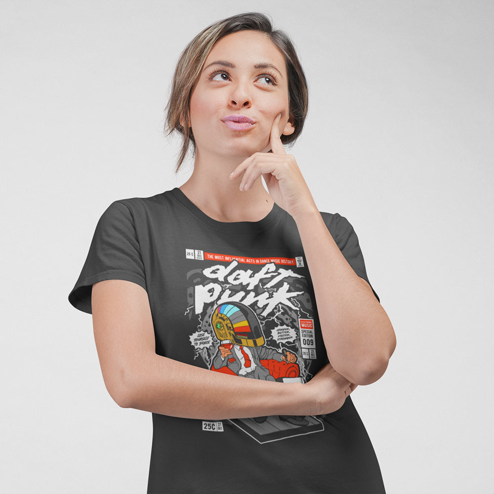 Daft Punk Pop Art Unisex t-Shirt - Soulskart
