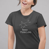 Beer Molecule Unisex T-Shirt - Lifestyle Image