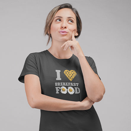 Love Breakfast Unisex T-Shirt — product photo 3