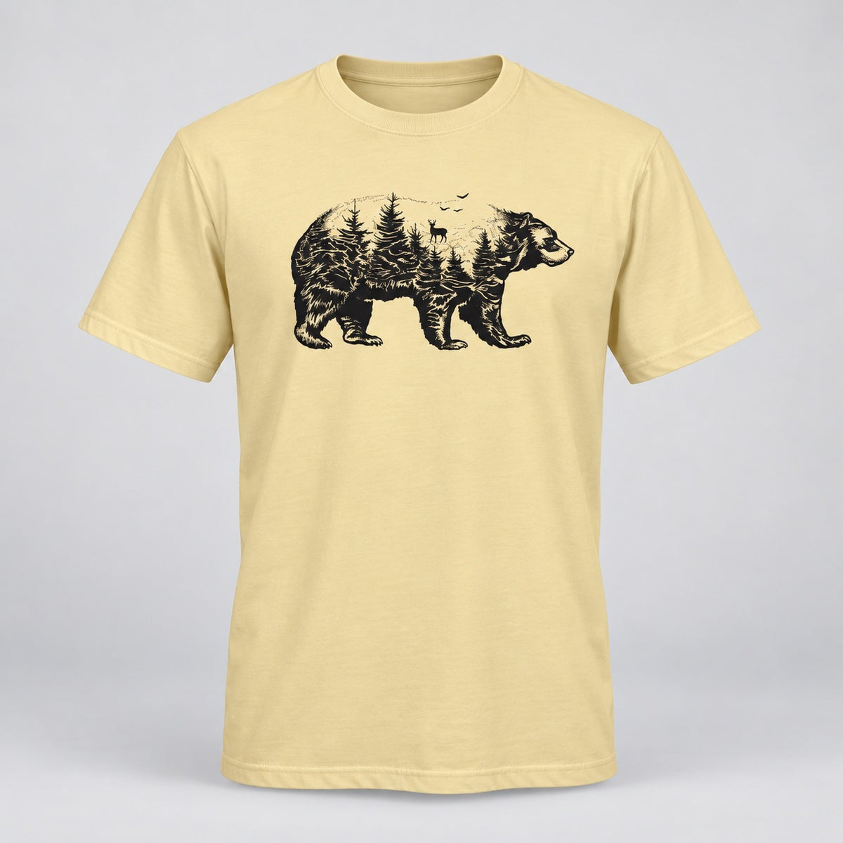 Wanderlust Unisex Travel T-Shirt, ghost mannequin front