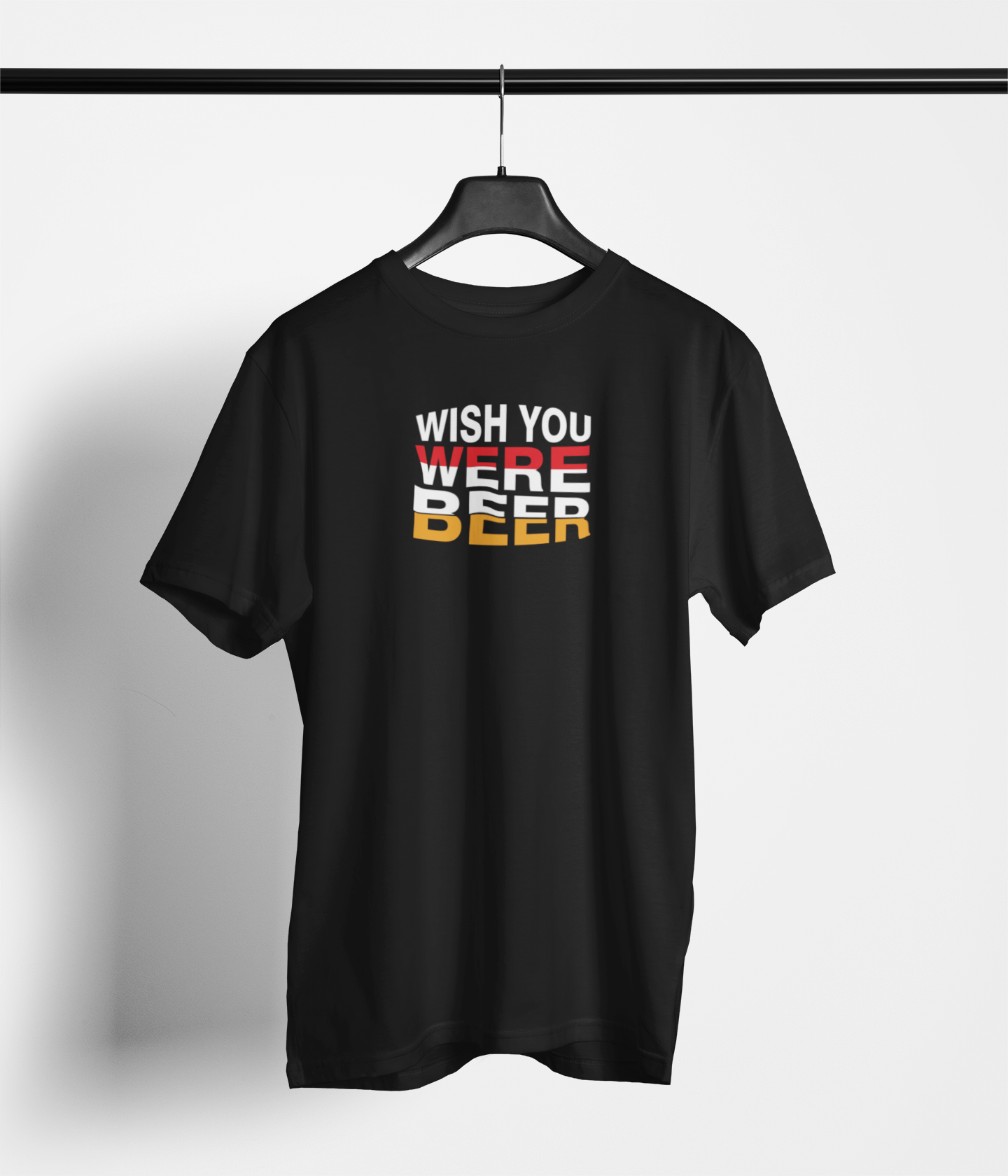 Wish You Were Beer T-Shirt — main product image