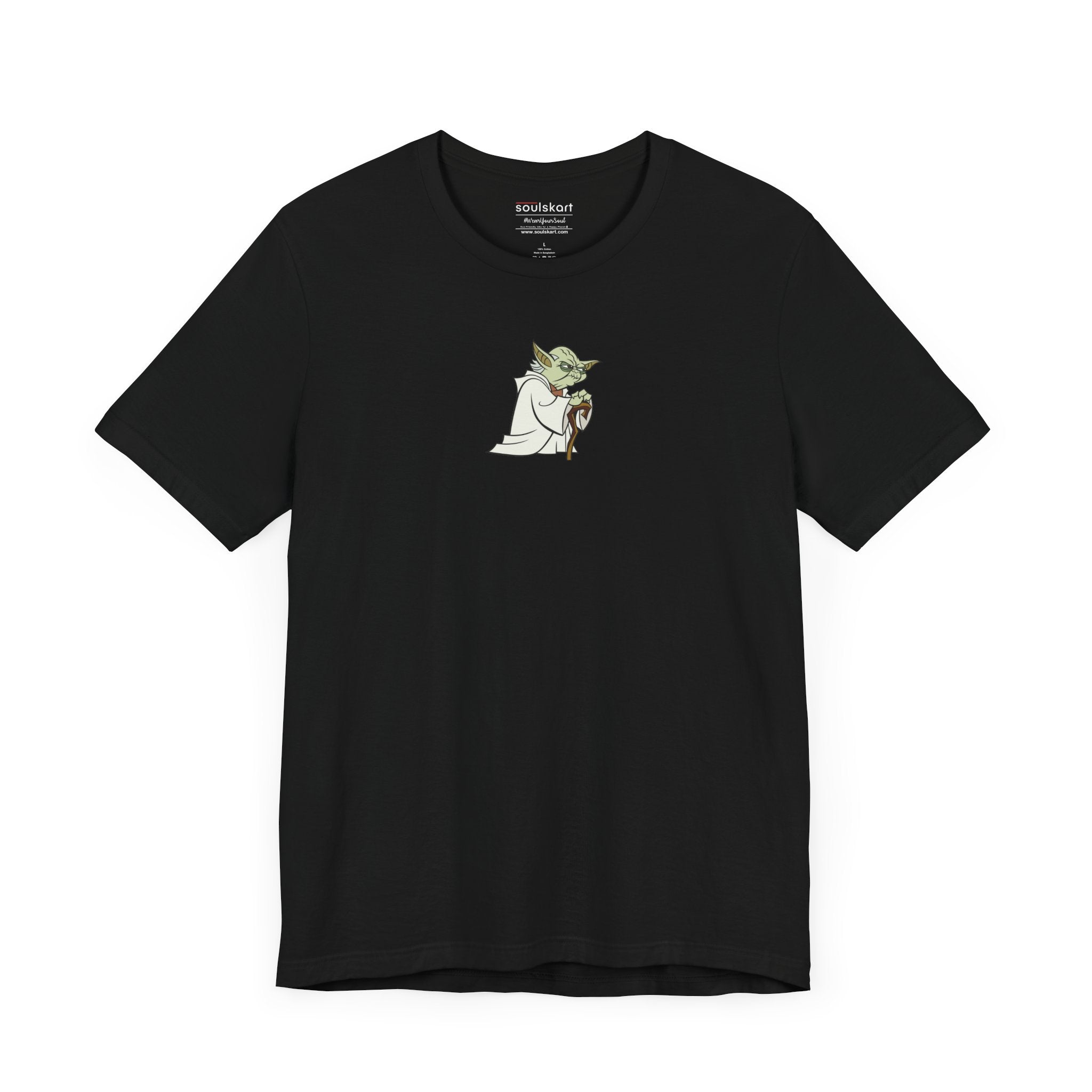 Yoda’s Wisdom Tee – For the Jedi at Heart — front view