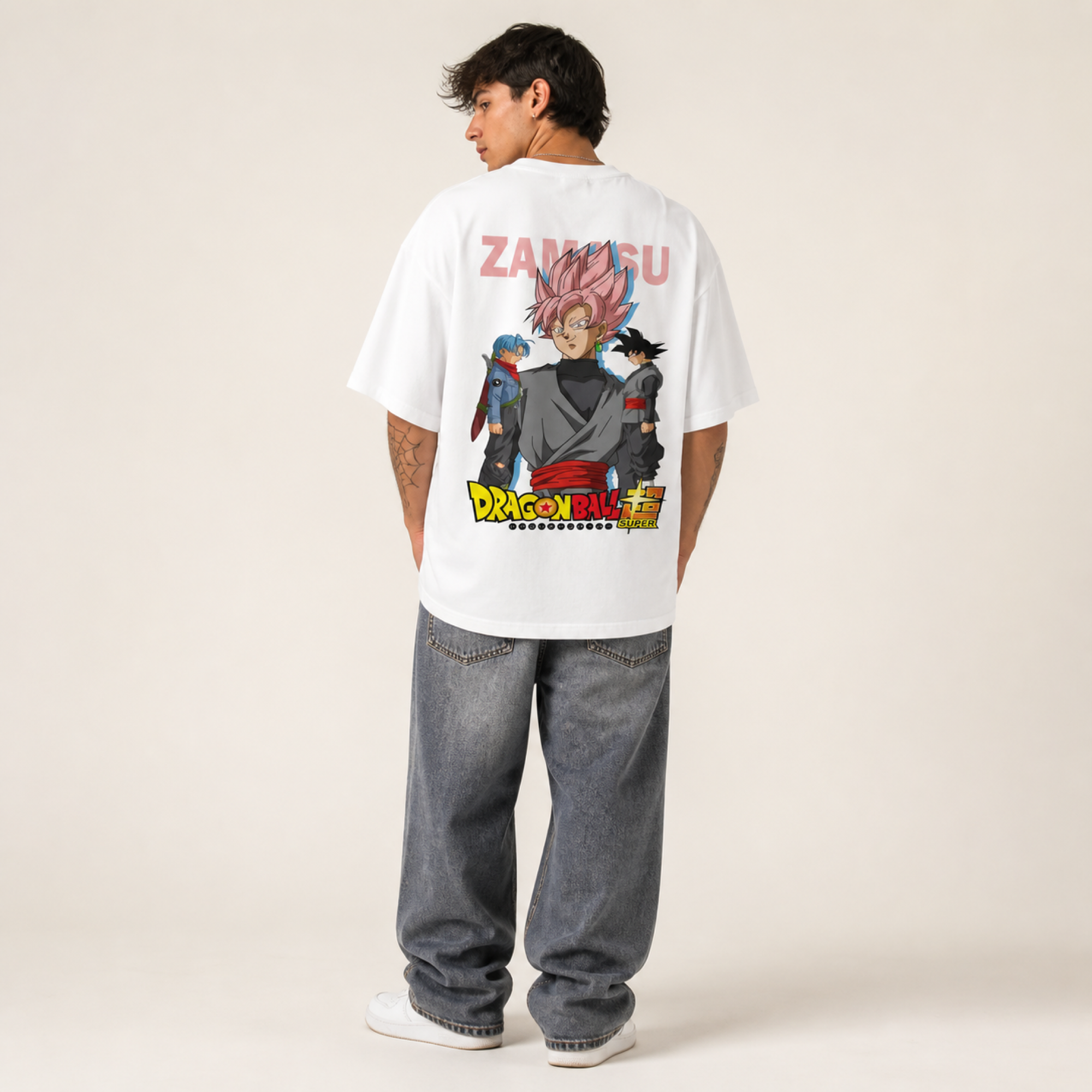 Zamasu's Oversized Tee: Where Dragonball Z Meets Street-Style Swagger!
