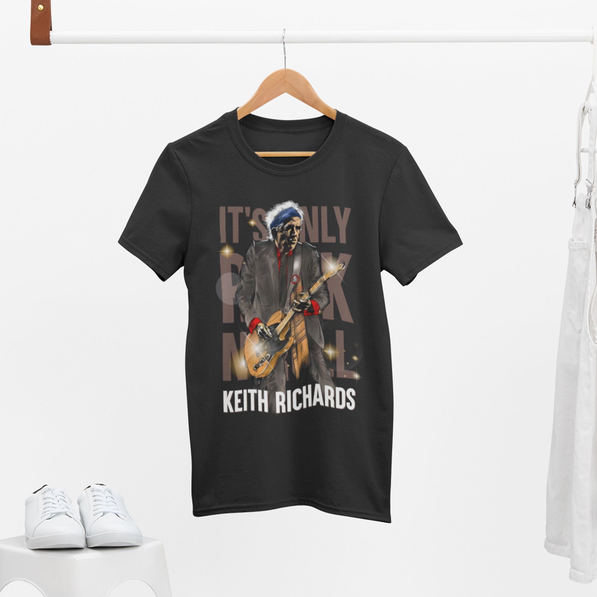 Rolling Stones Keith Richards Tshirt