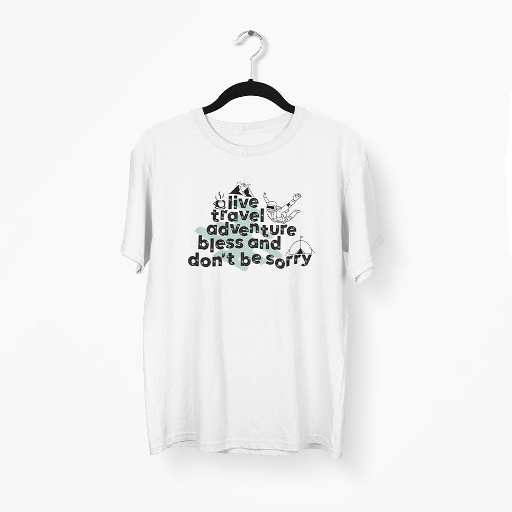 Live Travel Adventure Unisex T-Shirt - Soulskart