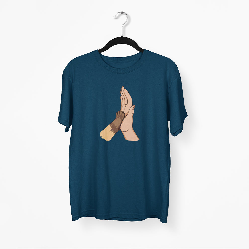 Pets High-Five Unisex T-Shirt - Soulskart