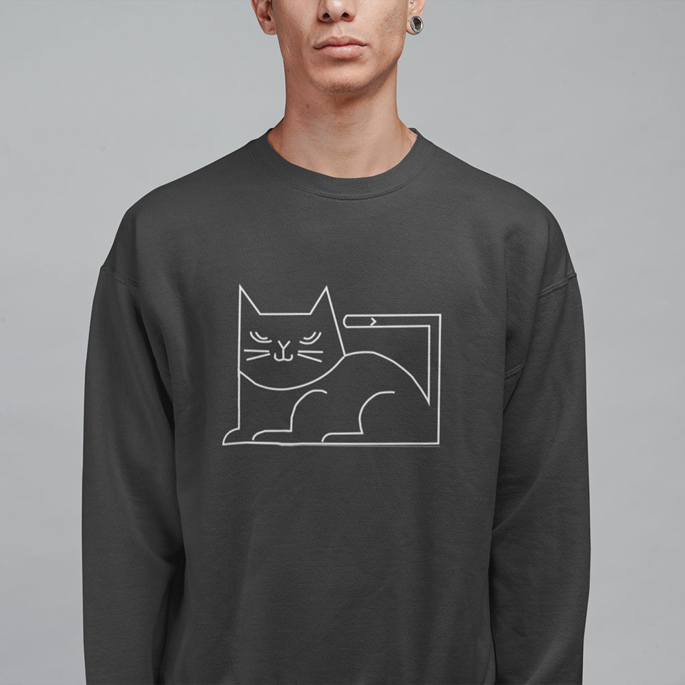 Lazy Cat Unisex Sweatshirt - Soulskart