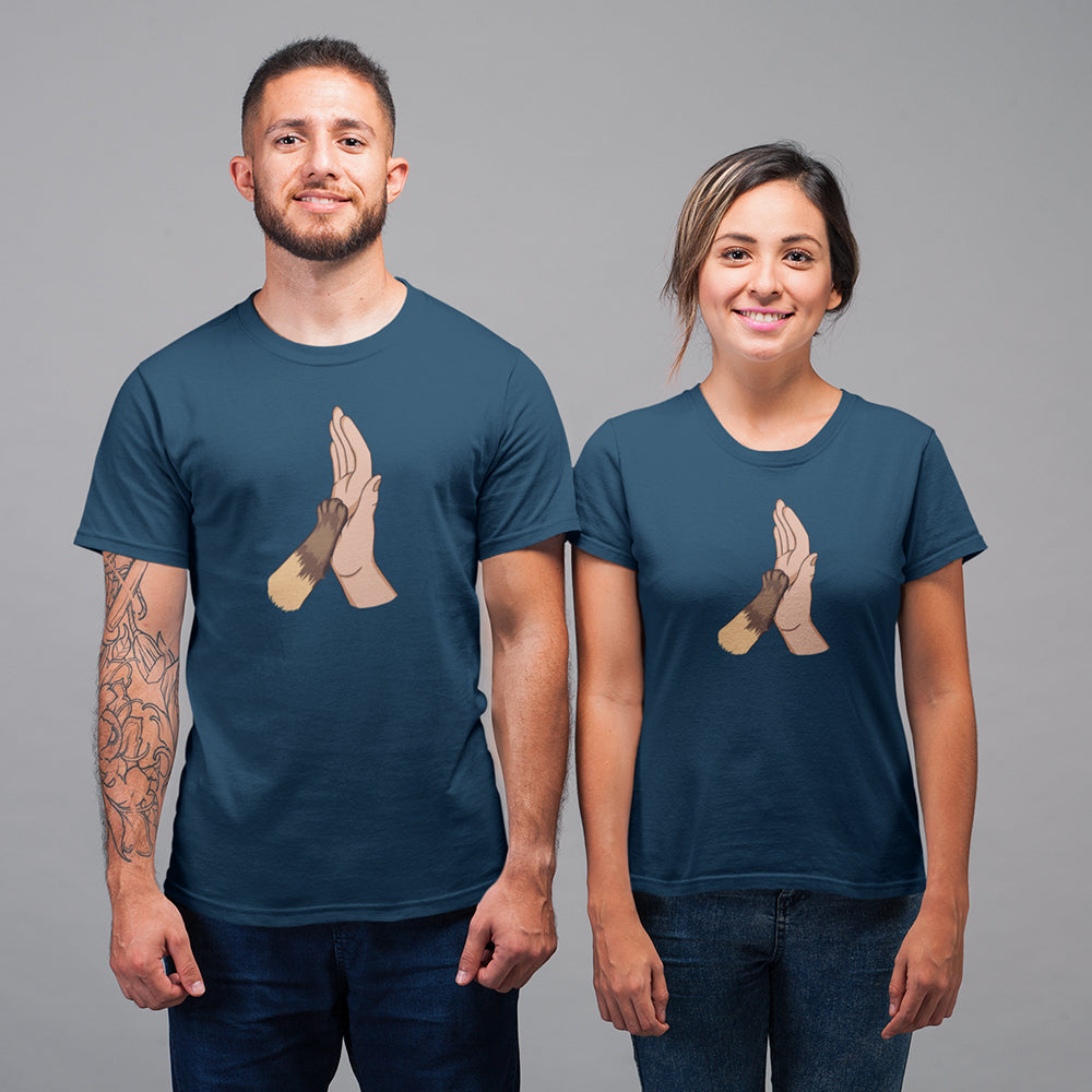 Pets High-Five Unisex T-Shirt - Soulskart