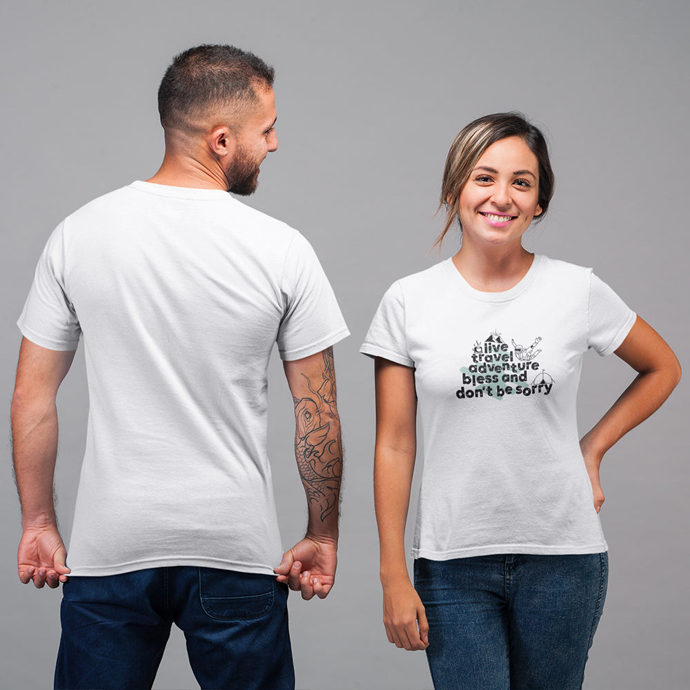 Live Travel Adventure Unisex T-Shirt - Soulskart