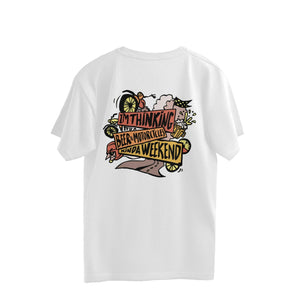 Ride in Style: Beer and Motorcycle Oversized T-Shirt - Soulskart