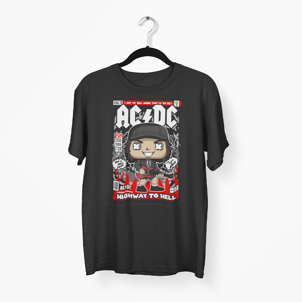 AC/DC Angus Young Pop Art Unisex T-Shirt