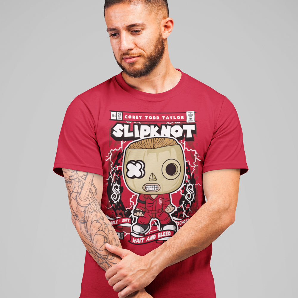Slipknot Pop Art Unisex T-Shirt - Soulskart