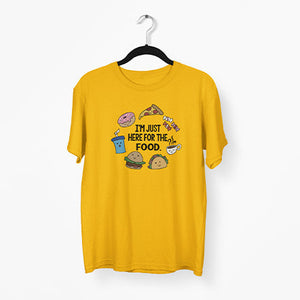 Here For The food Unisex T-Shirt - Soulskart
