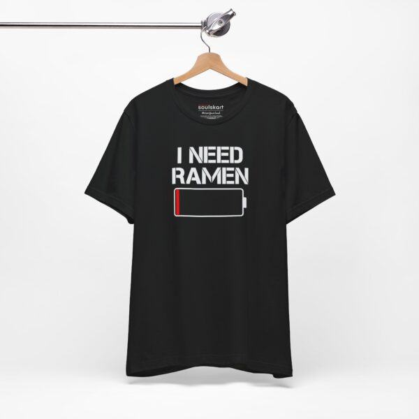 "I Need Ramen" Unisex T-Shirt – Soulful Comfort in Every Slurp! - Image 3