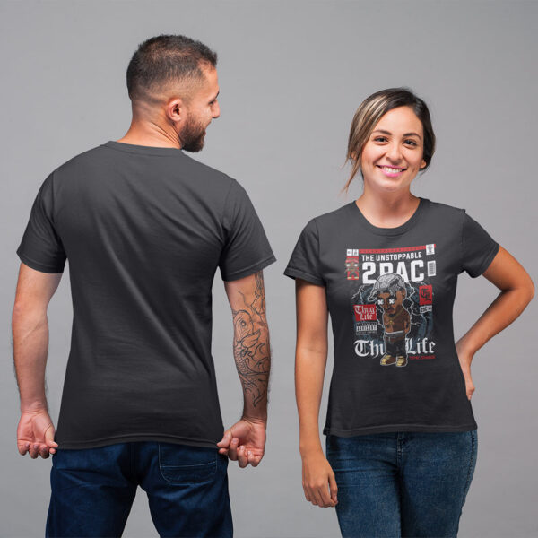 2Pac Pop Art Unisex T-Shirt - Image 6